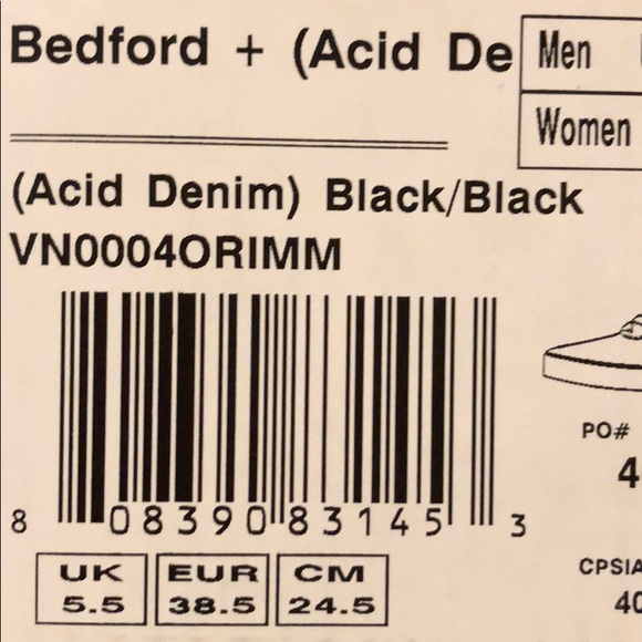 Acid Denim Bedford + Vans - Picture 4 of 4